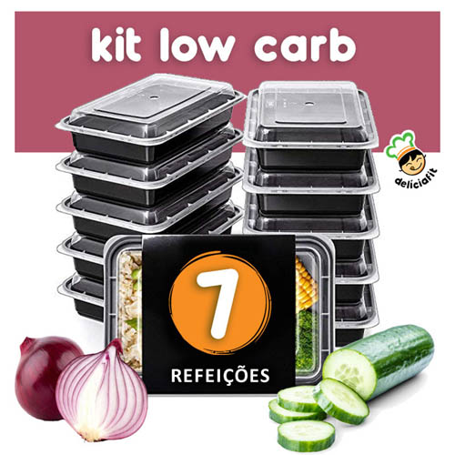 Kit LOW CARB ★ 7 Pratos - Imagem 2
