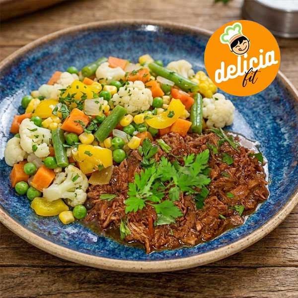 carne de panela com mix de legumes marmita delicia fit low carb