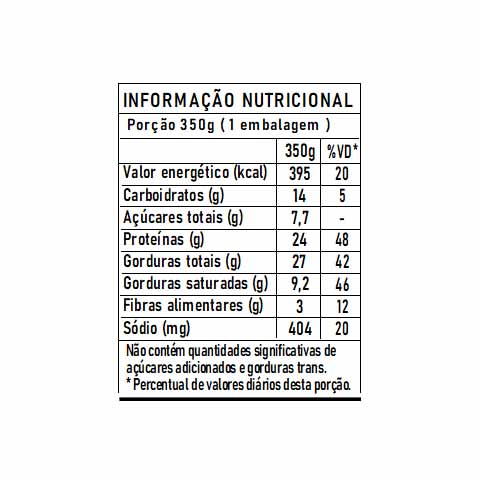 tabela nutri escondidinho abobora delicia fit