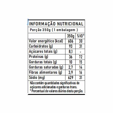 marmita de macarrão com frango delicia fit