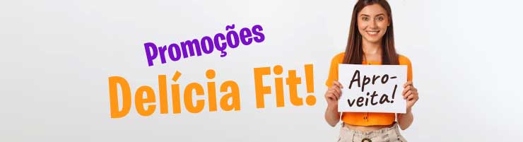 promoções Delícia Fit marmitas congeladas Porto Alegre