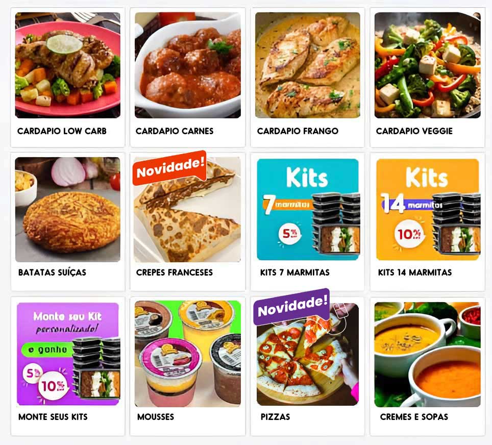 Tele Entrega de Marmitas e Comida Congelada em Porto Alegre