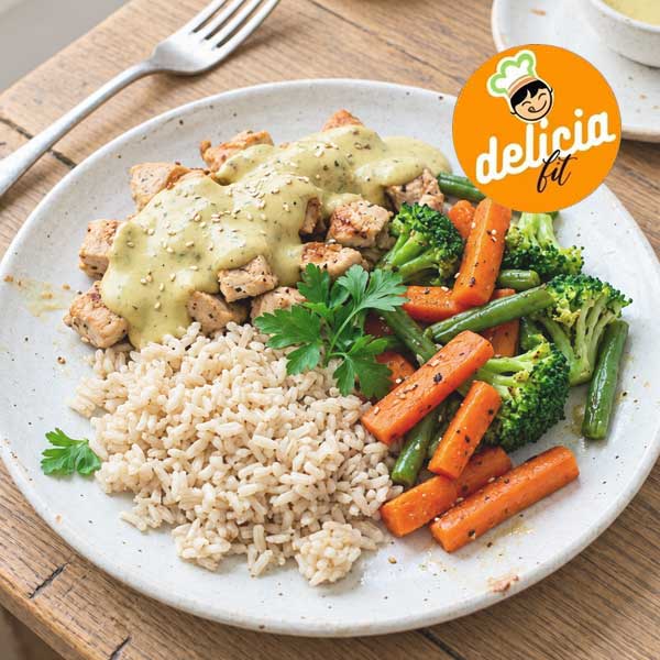 frango ao molho de mostarda marmita delicia fit