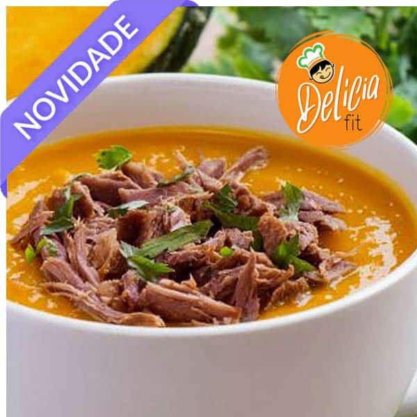 creme de moranga com carne delicia fit