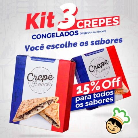 kit 3 crepes franceses delicia fit porto alegre congelados