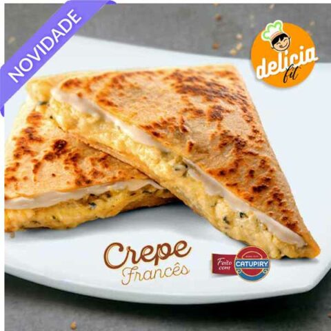 crepe frances 4 QUEIJOS catupiry delicia fit eze congelados porto alegre