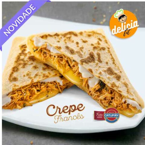 crepe frances frango catupiry delicia fit eze congelados porto alegre