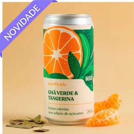 cha verde com tangerina brazo delicia fit
