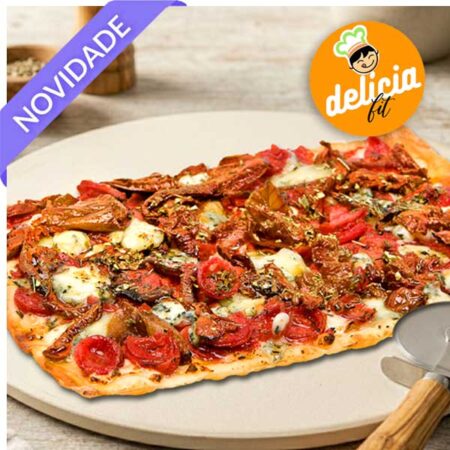 pizza cabral salvia linguiça com cebola caramelizada