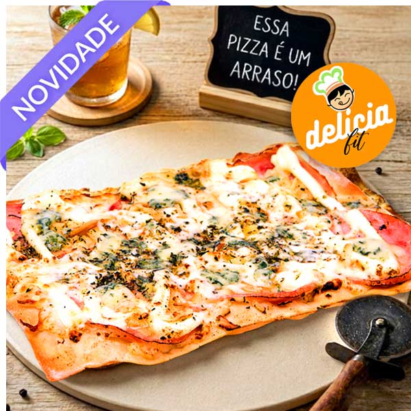 pizza salvia lombo 5 queijos congelada delicia fit porto alegre